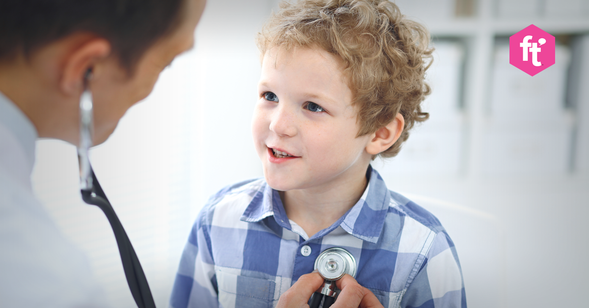 Child with doctor