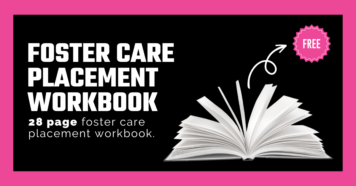 foster care placement workbook seo